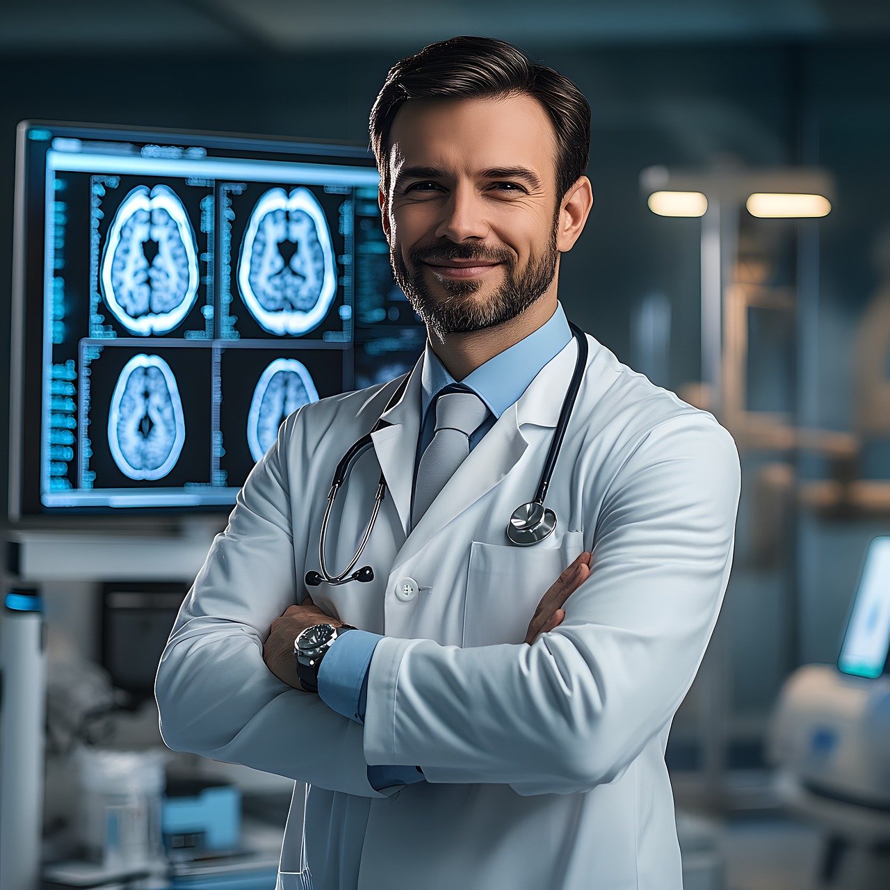 Imagem ilustrativa de um médico